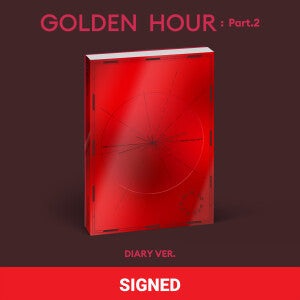 Ateez Golden Hour Part 2 Signed US Exclusive Random Version Pre Order