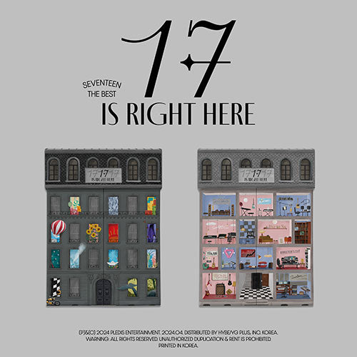 SEVENTEEN - 17 IS RIGHT HERE BEST ALBUM PHOTOBOOK Pre Order Random Version