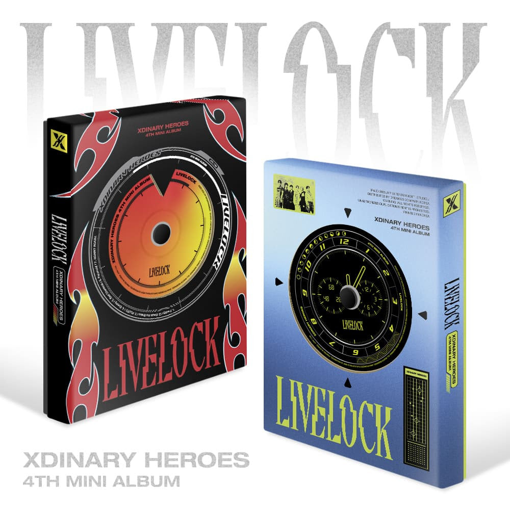 XDINARY HEROES 4th Mini Album LIVELOCK, Random version Pre Order