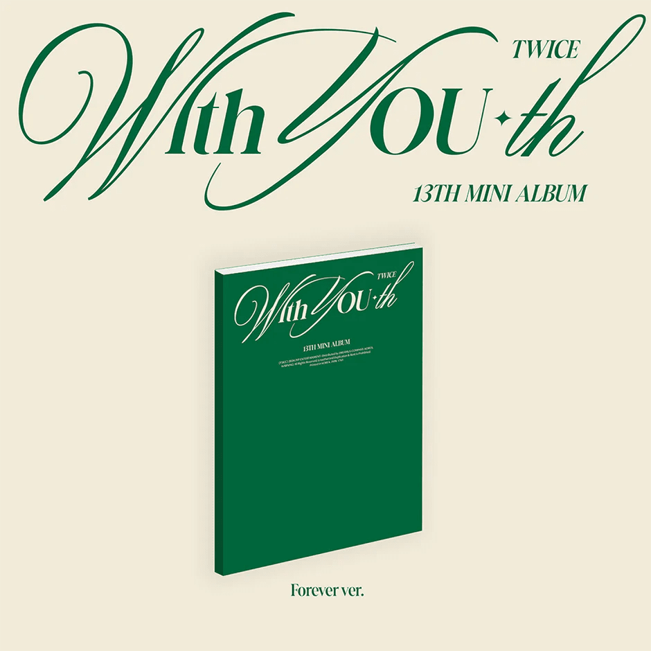 TWICE - 13TH MINI ALBUM With YOU-th Random Ver. with SIGNED photo card