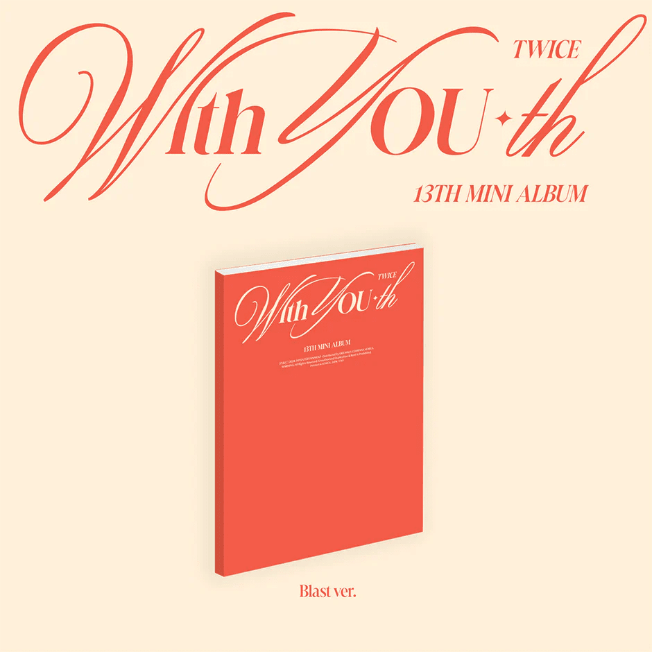 TWICE - 13TH MINI ALBUM With YOU-th Random Ver. with SIGNED photo card