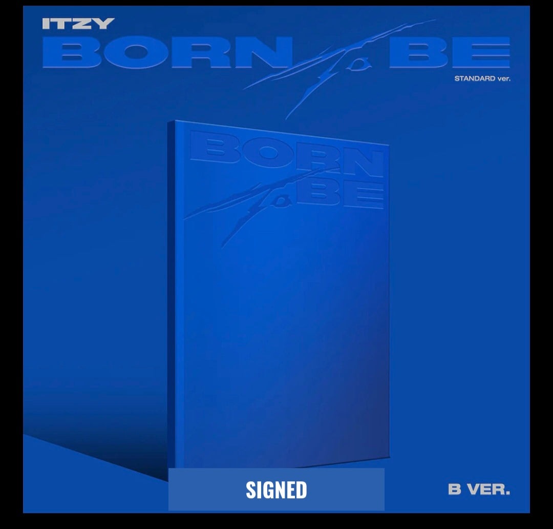 Itzy Born To Be Signed US exclusive album Random Version Pre Order