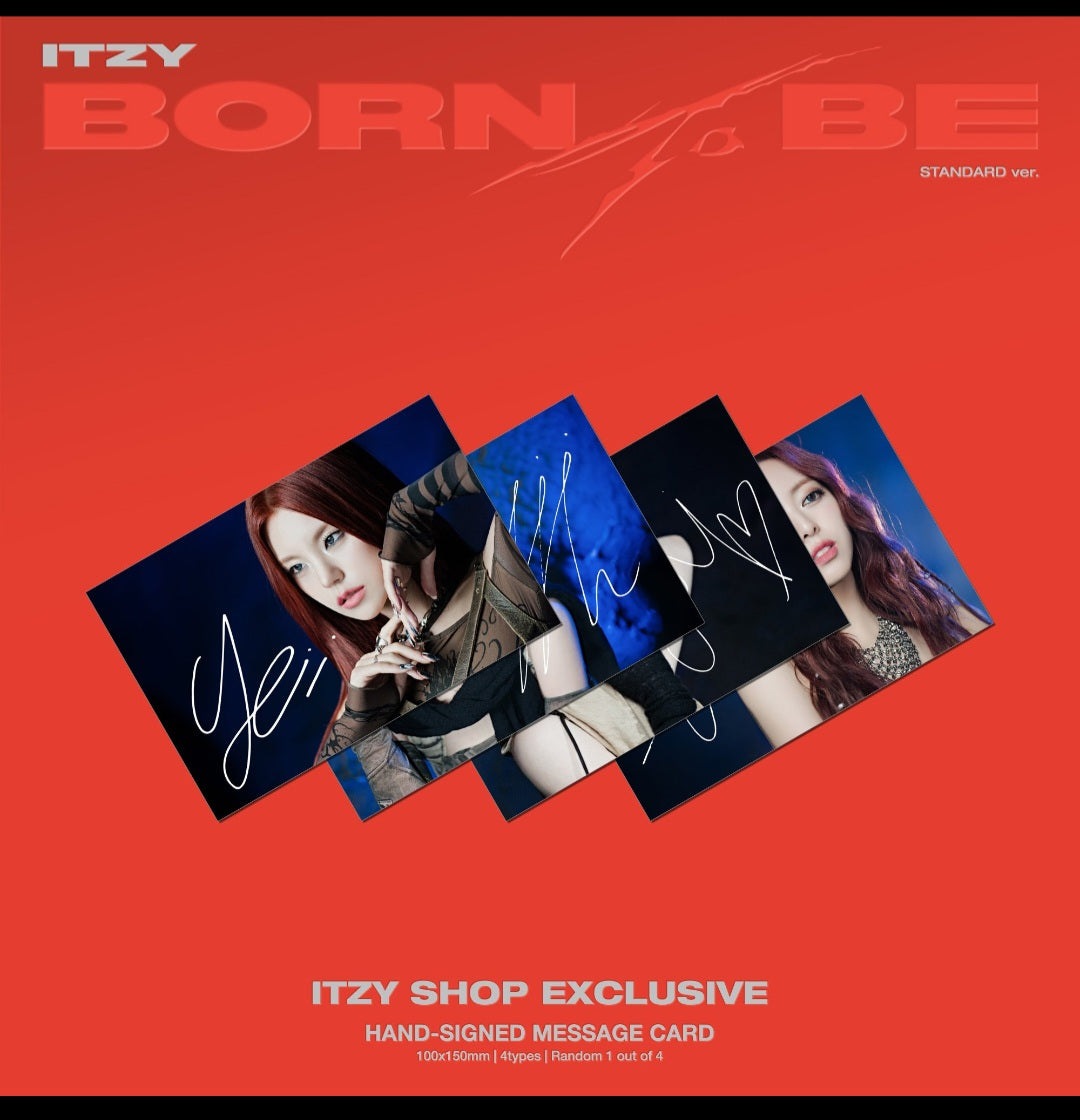 Itzy Born To Be Signed US exclusive album Random Version Pre Order