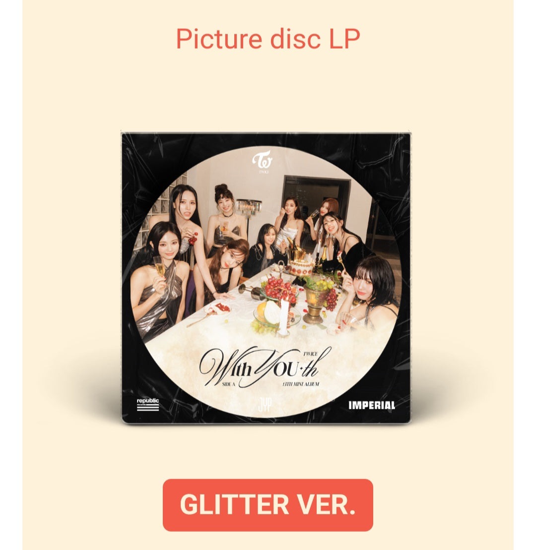 Twice With You-th Limited Edition LP Glitter Version Pre Order