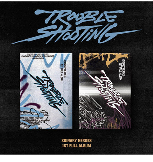 XDINARY HEROES - TROUBLESHOOTING 1ST ALBUM PHOTOBOOK RANDOM Pre Order with JYP