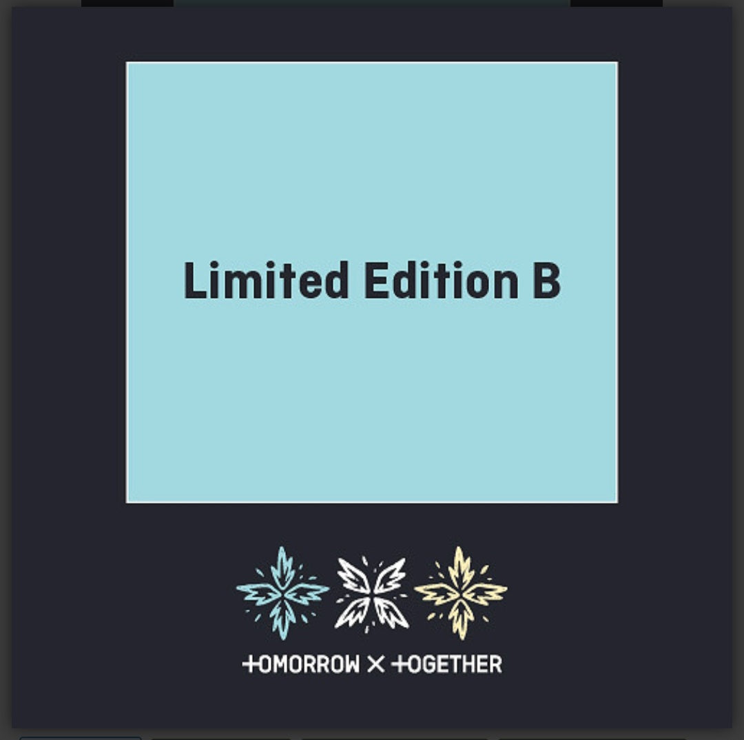 TOMORROW X TOGETHER TXT JAPAN ALBUM CHIKAI LIMITED EDITION B Pre Order + Pre...