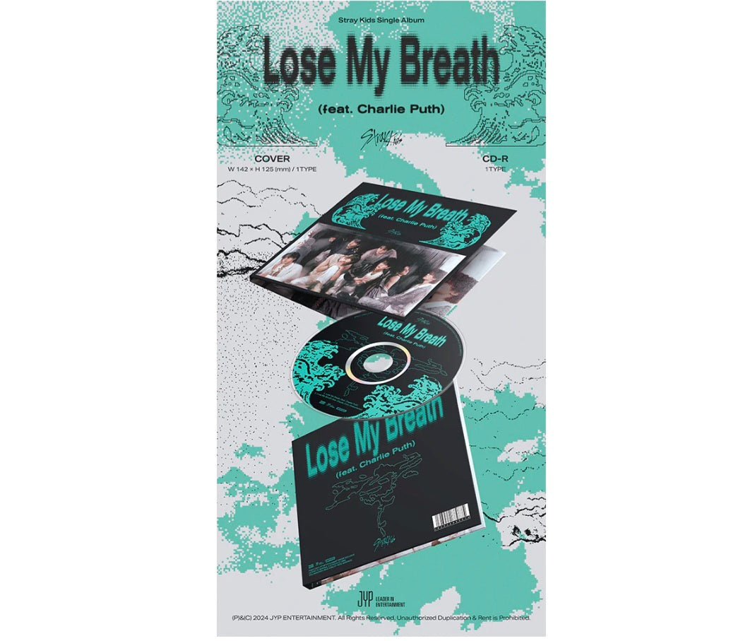 Stray Kids LOSE MY BREATH Featuring Charlie Puth CD Single Pre Order