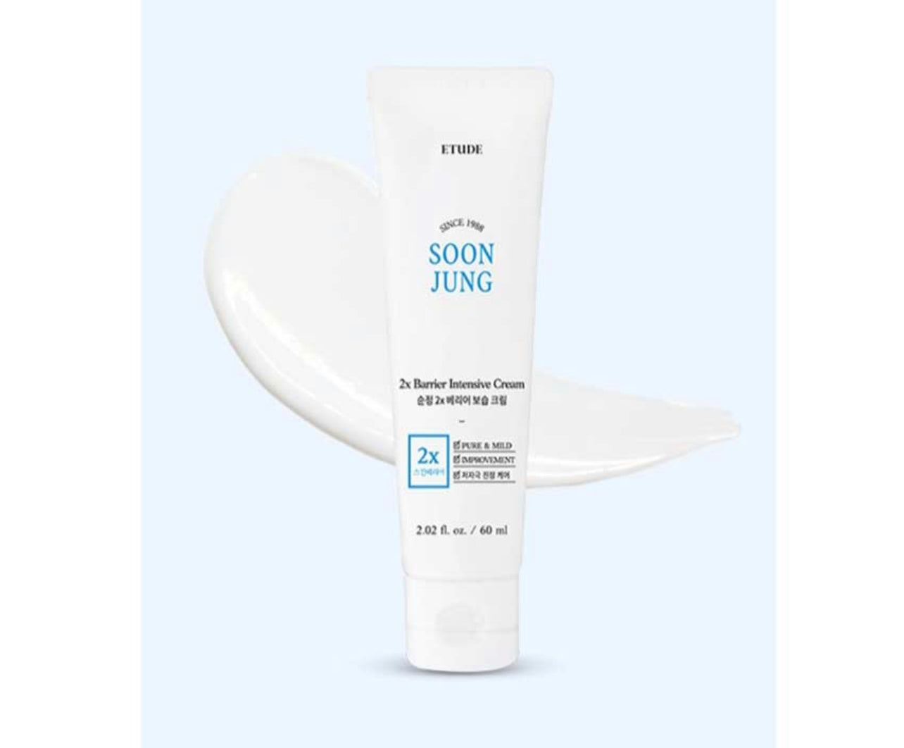 Etude House - Soon Jung 2x Barrier Intensive Cream 60ml