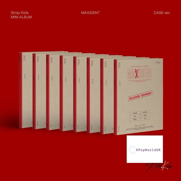 Stray Kids - Mini Album MAXIDENT CASE Ver. Random Ver. Pre Order