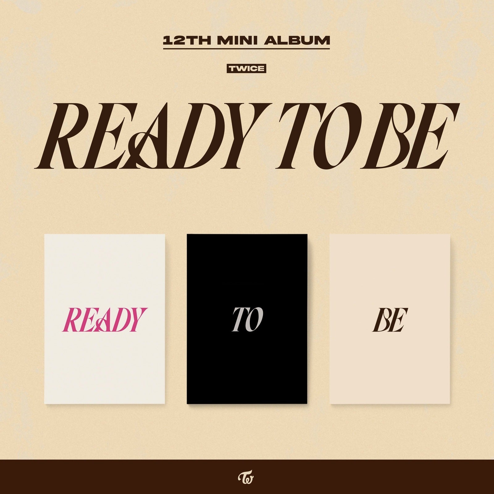 TWICE - 12TH MINI ALBUM READY TO BE Random Ver. +POB photo card set