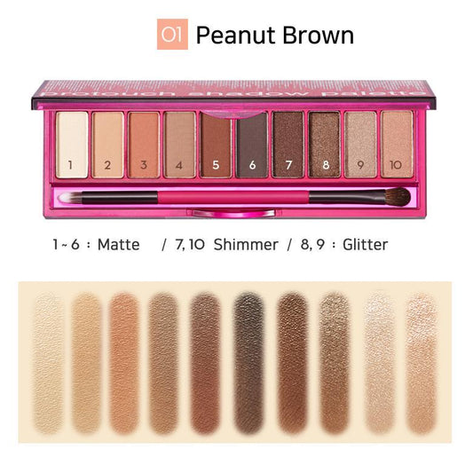 Nature Republic ProTouch Shadow Palette- Peanut Brown