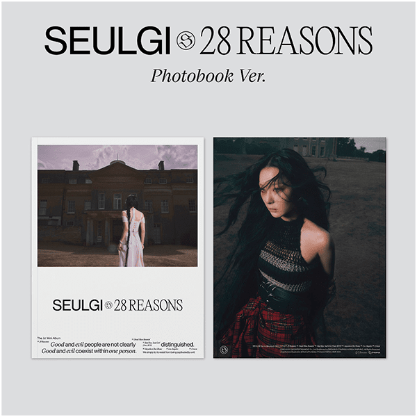 SEULGI - The 1st Mini Album 28 Reasons Photo Book Ver. Pre Order