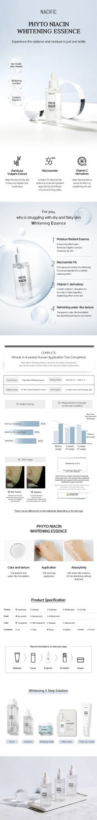 Nacific - Phyto Niacin Whitening Essence 50mls